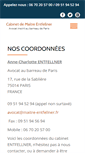 Mobile Screenshot of maitre-entfellner.fr
